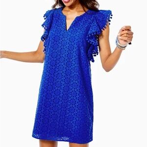 Unworn Lilly Pulitzer Astara dress blue xl 198$